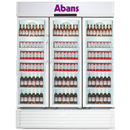 Abans 1100L Bottle Cooler (White)