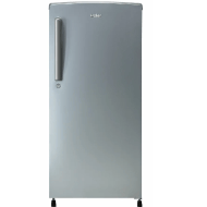 Haier 165L Direct Cool Single Door Refrigerator - Brushline Silver