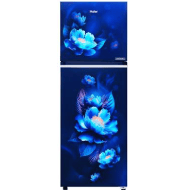 HAIER 240L No Frost Double Door Non-Inverter Refrigerator - Marine Carnation