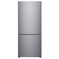 LG 454L Refrigerator Bottom Freezer - Platinum Silver