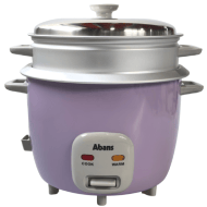 Abans 1.8L (1Kg) Rice Cooker - Purple