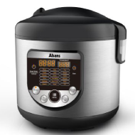 Abans 5L (volume) Multi-Functional Rice Cooker (Black)