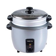 MISTRAL 2.8L (1.8KG) Rice Cooker - Silver