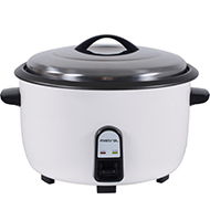 MISTRAL 5.6L (3KG) Rice Cooker - Silver