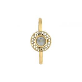 TITAN Round Analog Mother Of Pearl Dial Ladies Watch