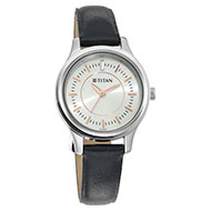 TITAN Silver Dial Analog Watch - Ladies