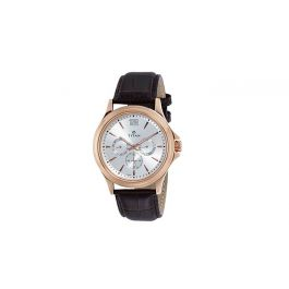 TITAN Watch with White Dial & Leather Strap - Gents