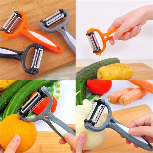 3 in 1 Vegetable Fruit Roto Peeler with Changeable Blades