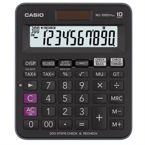 Casio Check And Recheck Calculator MJ-100D Plus