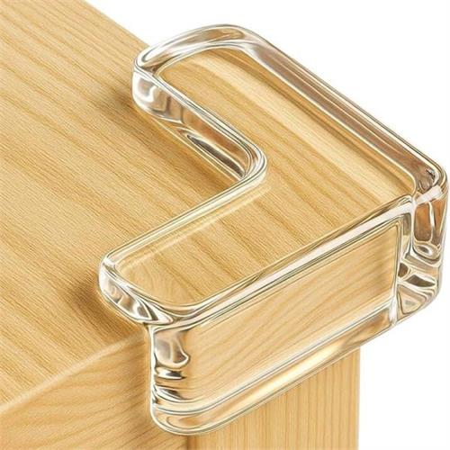 12pcs Clear Silicone Corner Protector