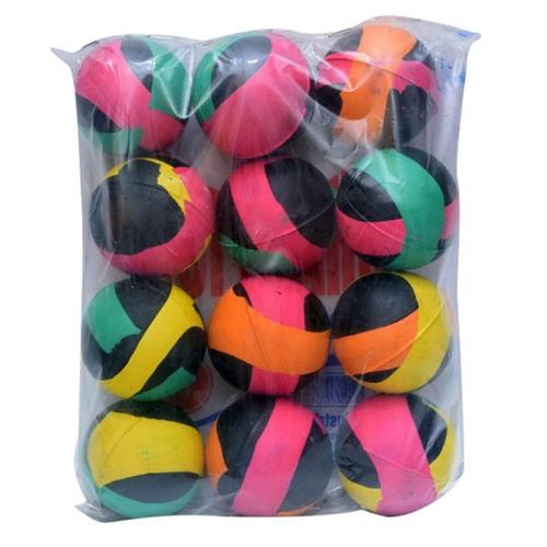 Cricket Rubber Ball Multicolour (Pack of 12)