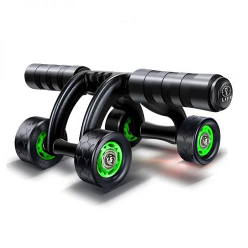 4 Wheel Ab Roller with Knee Pad