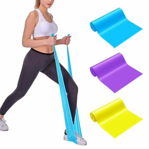 Elastic Yoga Belt Rubber Stretch Exercise Band Body-Pulling