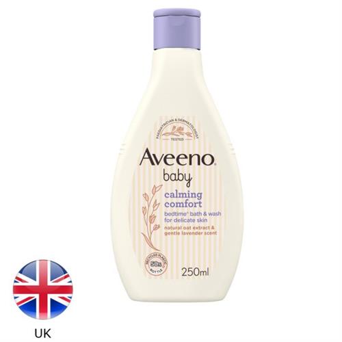 Aveeno Baby Calming Comfort Bedtime Bath and Wash 250 ml