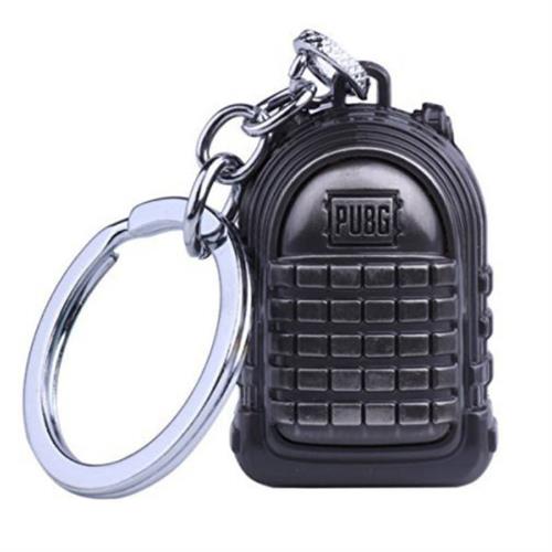 PUBG High Quality Backpack Bag Key Chain Black Key Tag