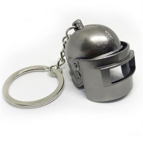 PUBG High Quality Helmet Key Chain Black Key Tag