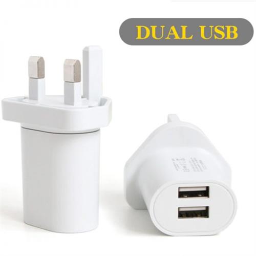 Dual USB Power Adapter Phone Charger
