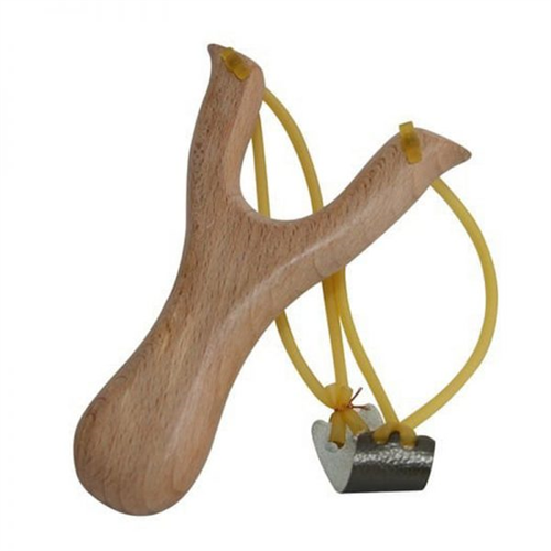 Outdoor Hunting Catapult Toy Wooden Slingshot