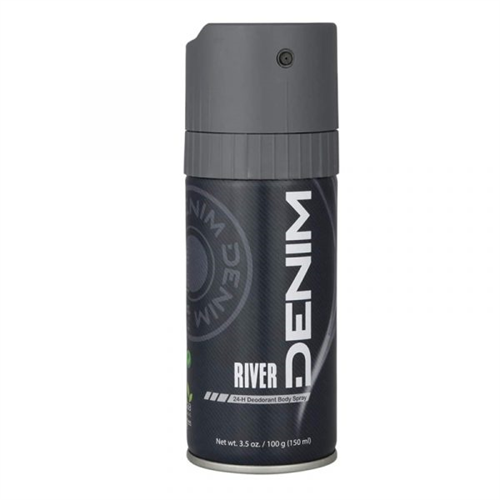 Denim River Deodorant Body Spray For Men 150 ml