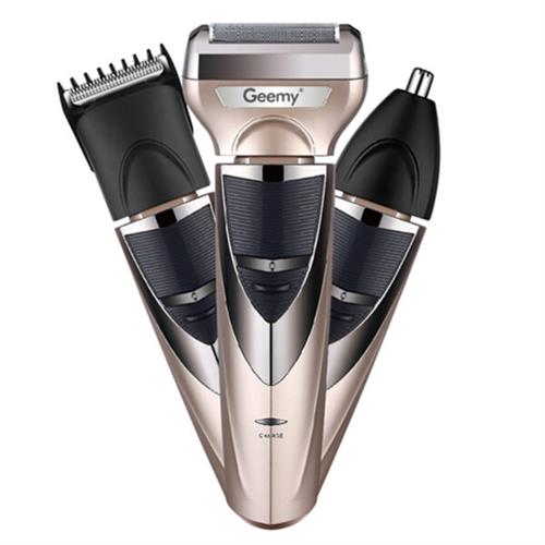 Gemei Rechareable Shaver And Trimmer Set 3 in 1 GM-598