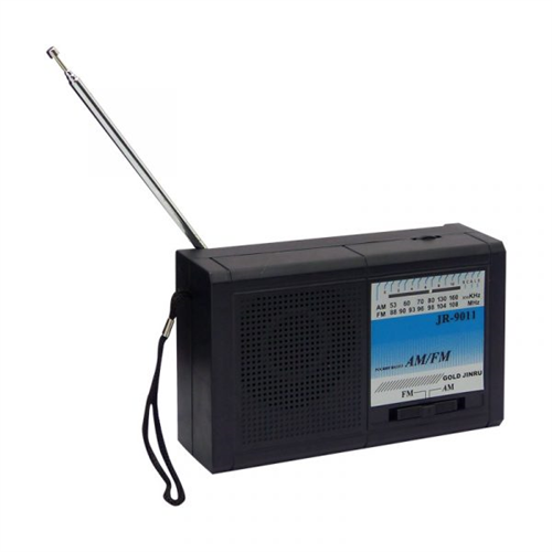 Portable AM FM Radio JR 9011