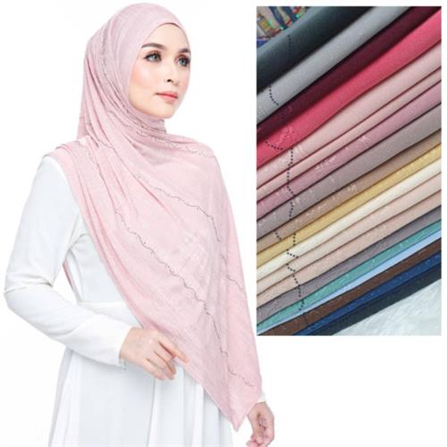 Spendex Diamond Ironless Chiffon Shawl