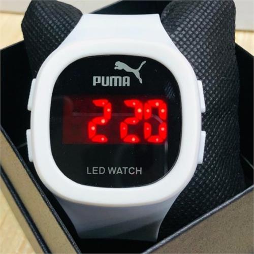 Puma Mens LED Color Strap Watch