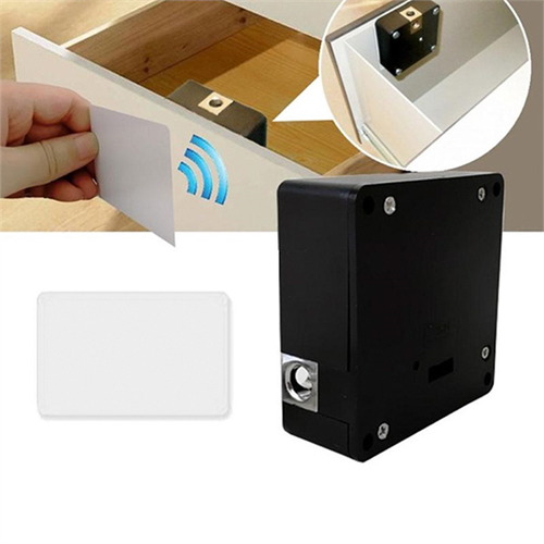 Electronic Invisible RFID Card Lock For Cabinet (Batteries)