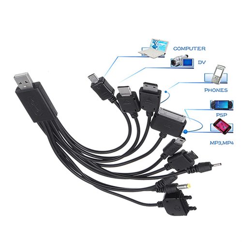 10 in 1 Universal USB Charging Cable