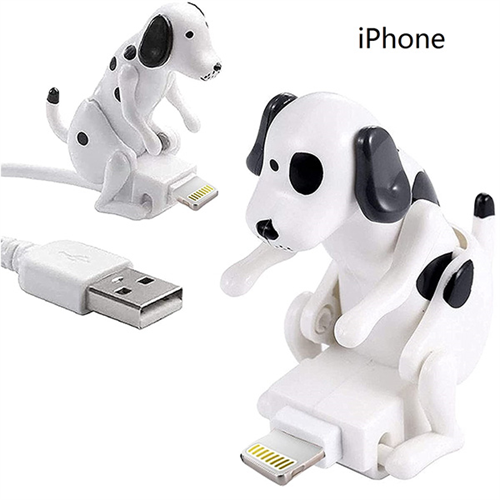 Funny Humping Dog Lightning Charger Cable