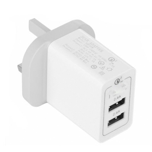 Tecno Dual USB Charger Adapter