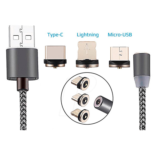 X cable magnetic cable 3 in 1( TYPE-C / iPhone / Micro)