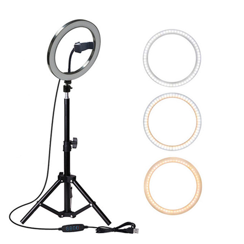LED Ring Fill Light (With Free Tripod)