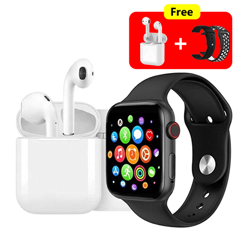 Watch T55 Smart Pro Max (Free TWS Wireless Airpods)