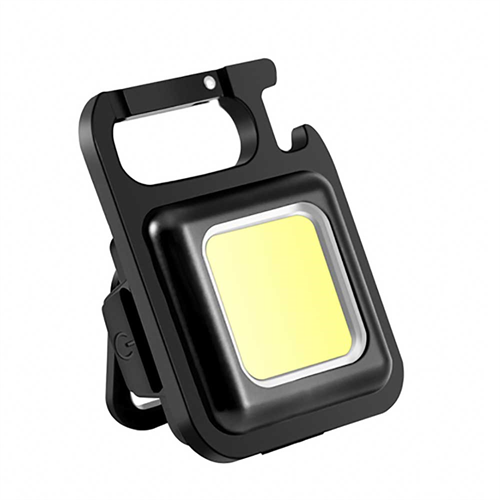 Cob rechargeable keychain light