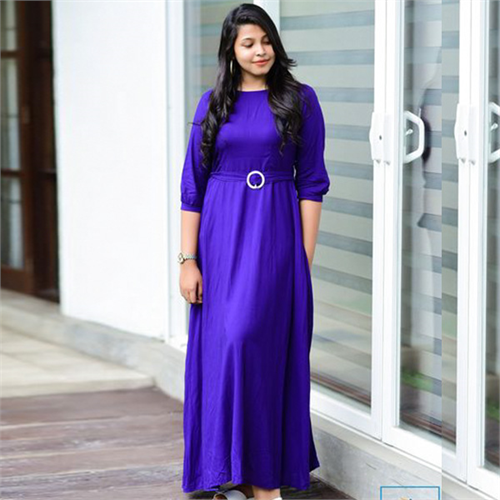 Violy Flared Maxy Dress