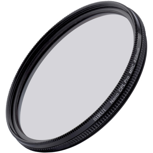 Sirui 58mm Ultra Slim S-Pro Nano MC Circular Polarizer Filter (Aluminum Filter Ring)