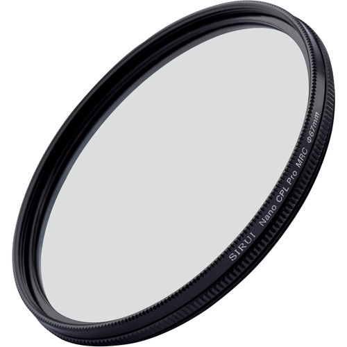 Sirui 67mm Ultra Slim S-Pro Nano MC Circular Polarizer Filter (Aluminum Filter Ring)
