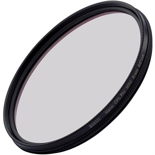 Sirui 67mm Ultra Slim S-Pro Nano MC Circular Polarizer Filter (Brass Filter Ring)