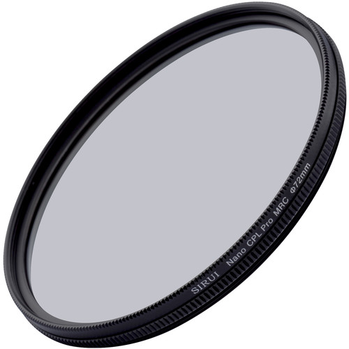 Sirui 72mm Ultra Slim S-Pro Nano MC Circular Polarizer Filter (Aluminum Filter Ring)