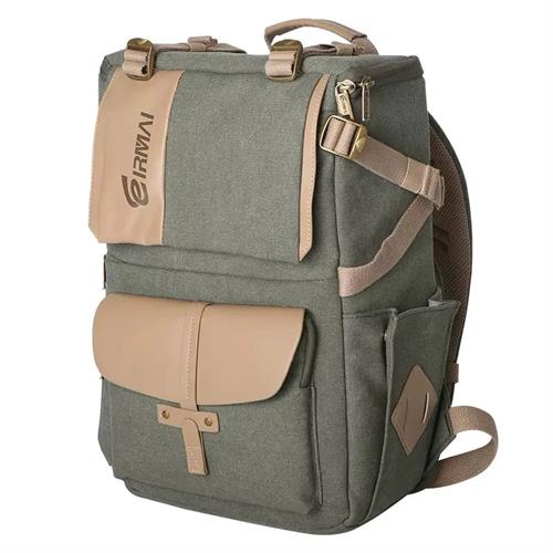 Eirmai SD06-GR Shockproof Waterproof Shoulder Travel Bag Backpack