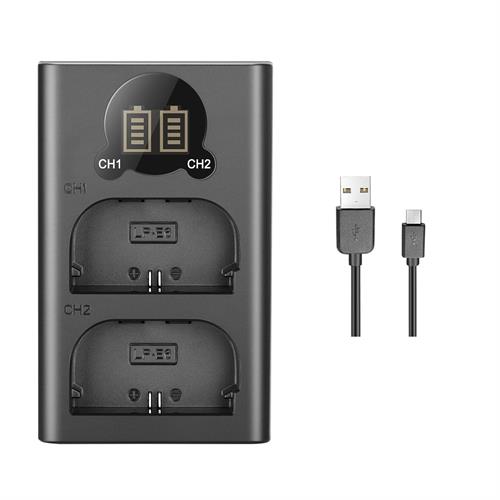AXG LP-E6P Dual Battery Charger