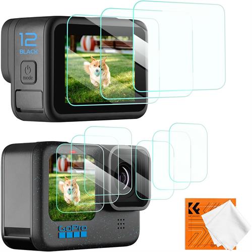 K&F Camera Screen Protector 9pcs Compatible with GoPro Hero 9/10/11/12 SKU.2191