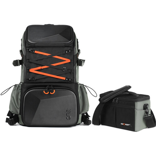 K&F Concept Outdoor Camera Backpack Large Photography Bag with Laptop Compartment - KF13.107