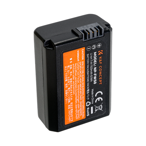 K&F FW-50 Camera Battery for Sony Cameras KF28.0015V3