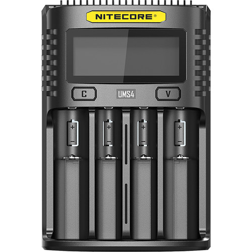 Nitecore UMS4 Intelligent USB Four-Slot Superb Battery Charger