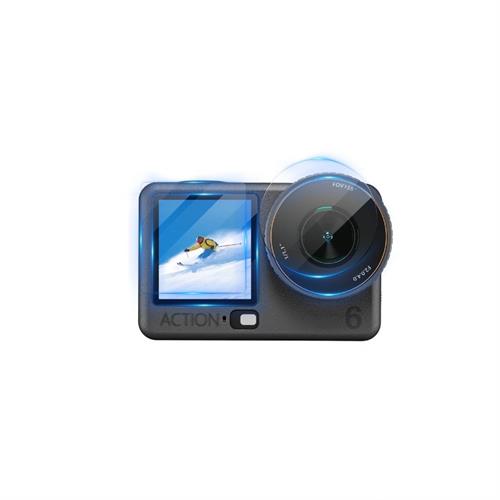 STARTRC Tempered Glass for DJI Action 6 (2 Sets)