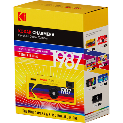 Kodak Charmera Key Chain 1.6MP Digital Camera (Random Style Blind Box)