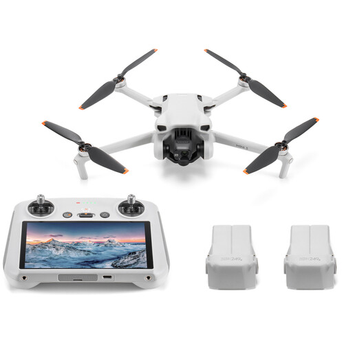 DJI Mini 3 with DJI RC Remote (Fly More Combo)