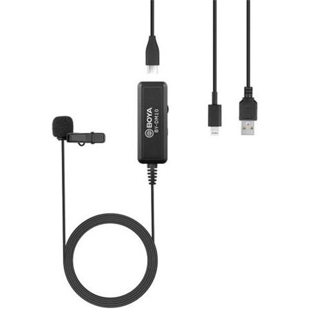 BOYA BY-DM10 Lavalier Microphone for IOS and PC